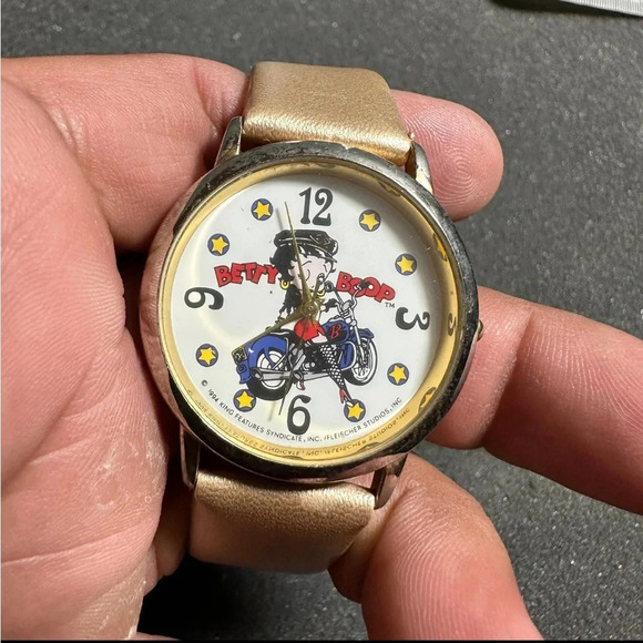 Vintage 1994 Ladies Betty Boop Quartz Watch King Features Syndicate Working - Picture 1 of 9